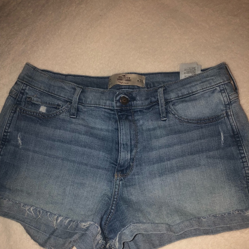 High rise short-short Hollister shorts